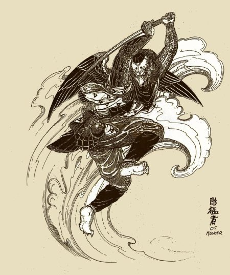 Тенгу Япония мифология