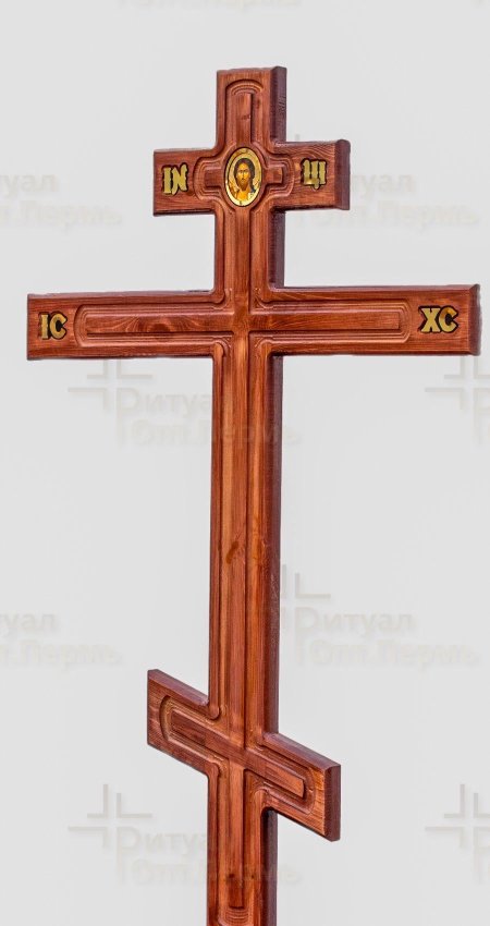 Могильный деревянный крест КДС-01