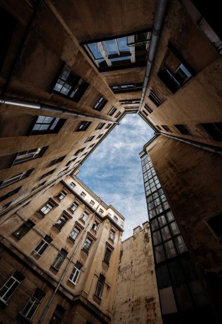 Двор-колодец Санкт-Петербург Васильевский остров