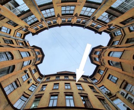 Двор-колодец Иоффе Санкт-Петербург