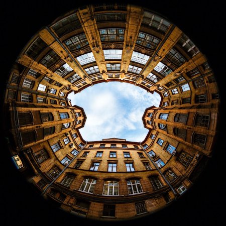 Двор-колодец Санкт-Петербург Васильевский остров