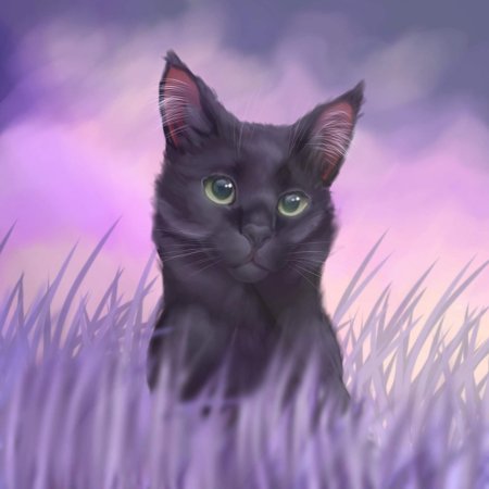 Коты Воители Фиалковая звезда