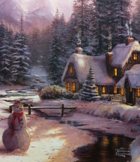 Томас Кинкаде зима