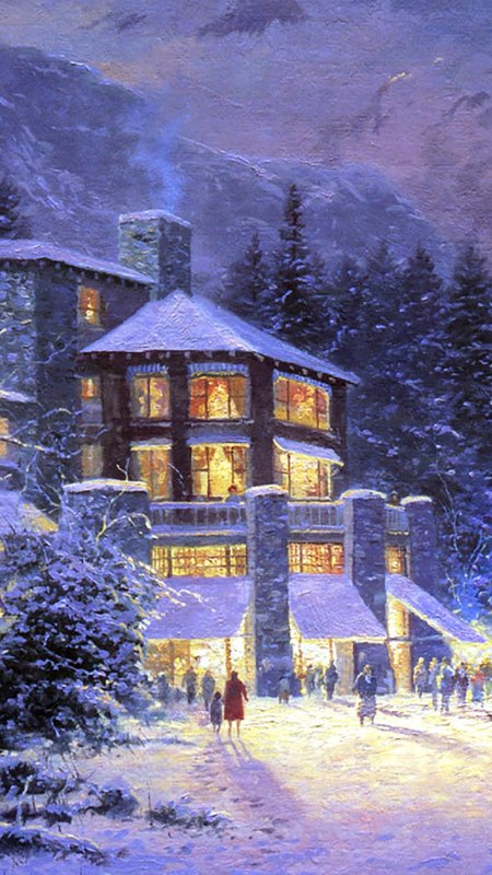 Томас Кинкейд Рождество Диккенс