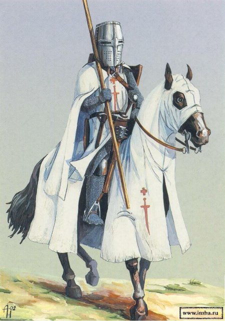 Рыцарь ордена меченосцев, 13 век