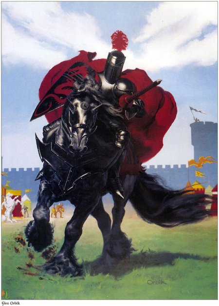 Рыцари на конях