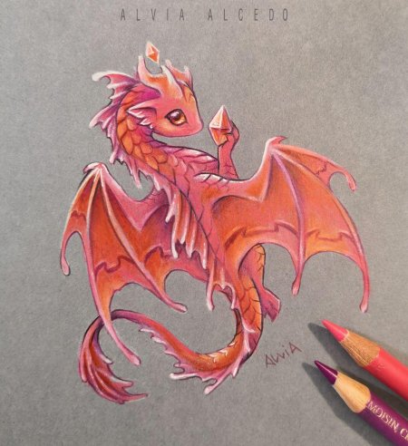 Alvia Alcedo драконы