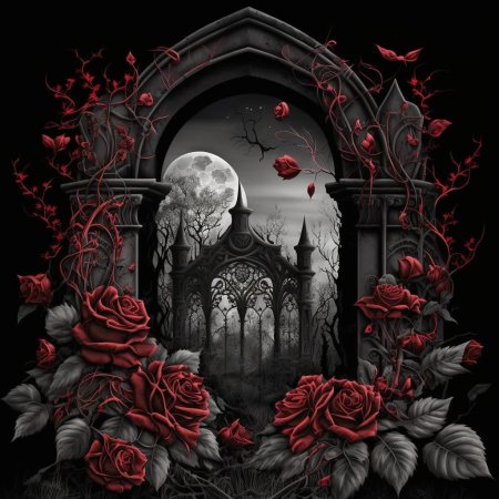 Картины художников в стили Готика