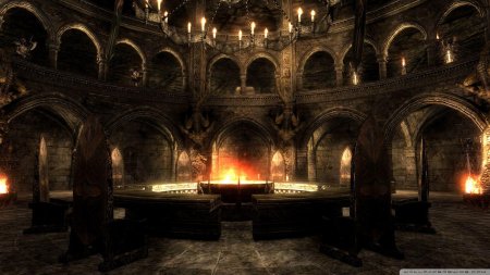 Замок Дракулы Тронный зал