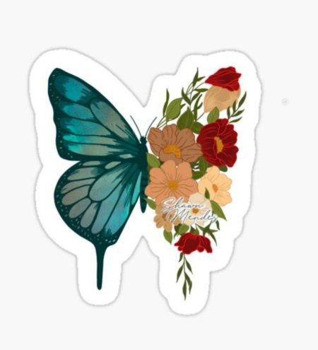 Стикеры "бабочки"