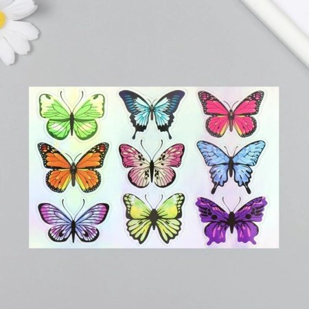 Наклейка бабочка