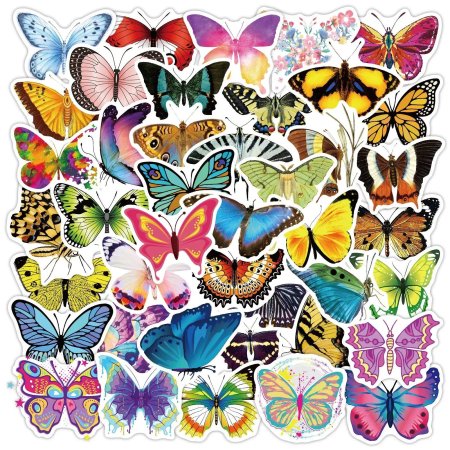 Наклейка бабочка