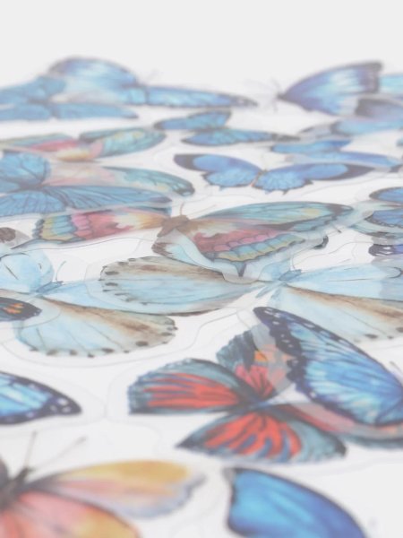 Платок с принтом бабочки