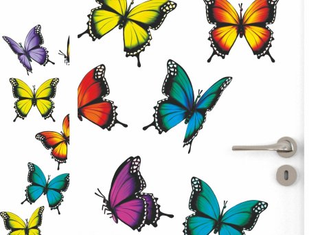 Наклейка бабочка