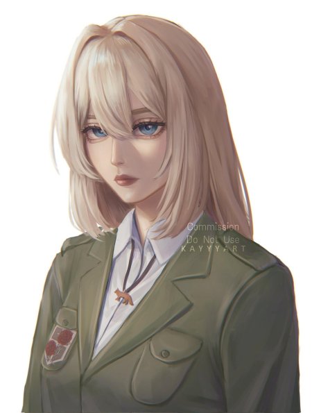 Арт Вайолет Эвергарден 1900