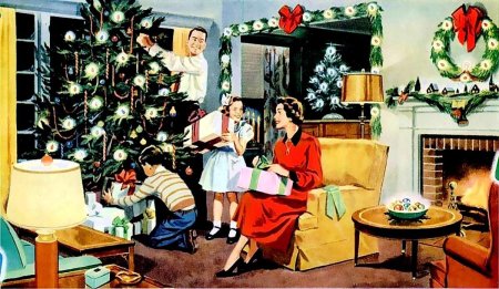 Сюжетная картина новый год