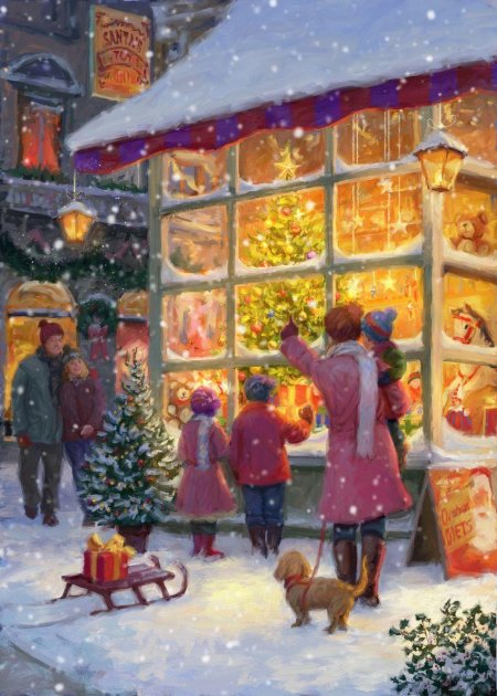 Художник Daniel Rodgers Рождество