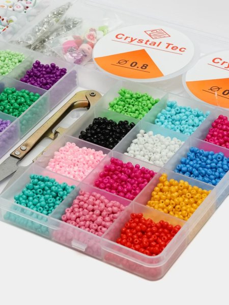 Бисер разноцветный