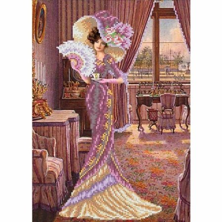 Набор для вышивания бисером каролинка