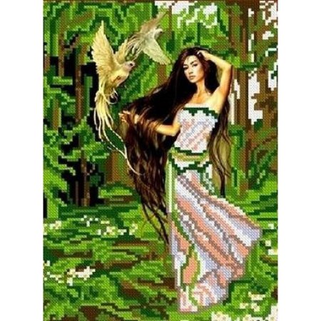 Вышивка бисером Лесная Фея