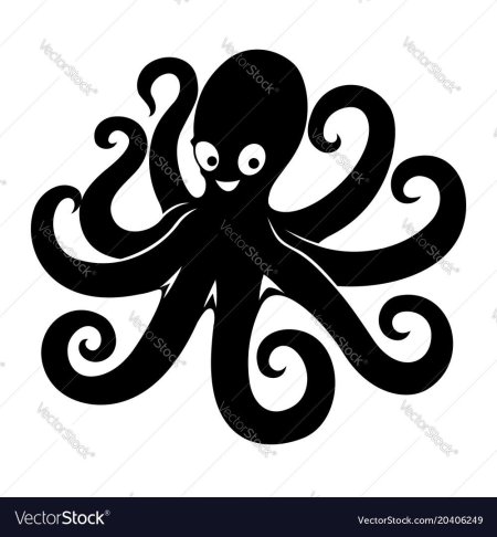 Черный Осьминожка