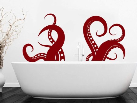 Щупальца силуэт