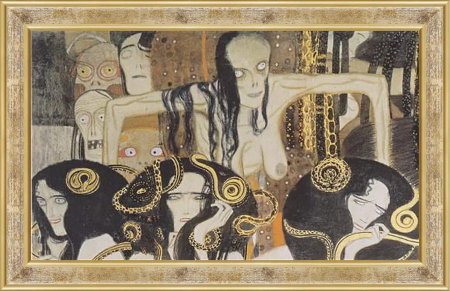 Густав климт Бетховенский фриз