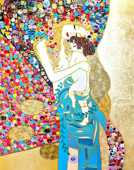 Густав климт мама и дитя