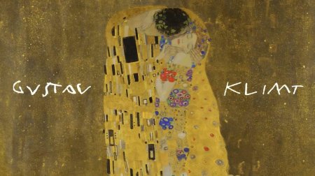 Картина поцелуй Густав климт