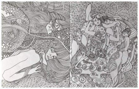 Густав климт рисунки