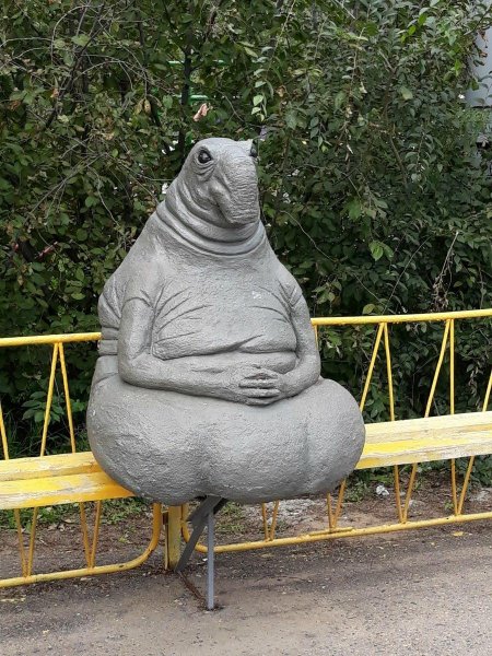 Ждун памятник в Нидерландах