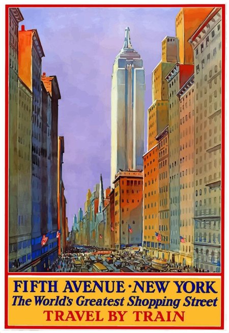 Vintage New-York poster
