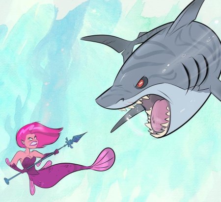 Мультяшные акулы