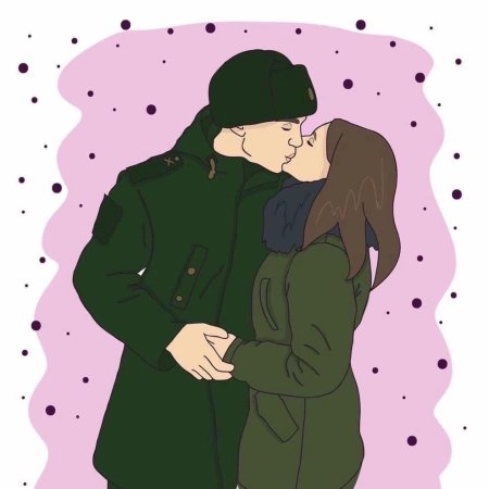 Рисунок солдату