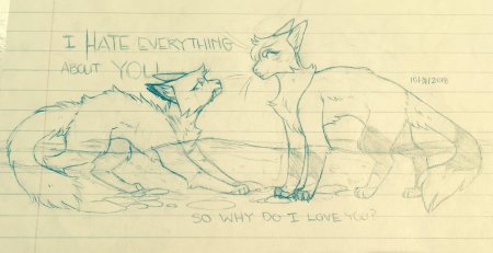 Референс анатомия котов воителей