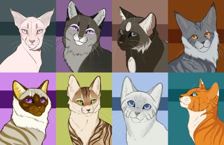 Коты Воители референцы