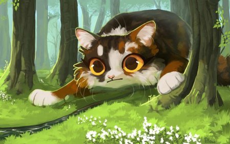 GRAYPILLOW коты Воители Пестролистая