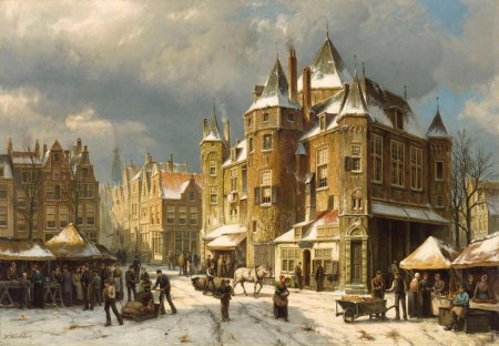 Художник Willem Koekkoek