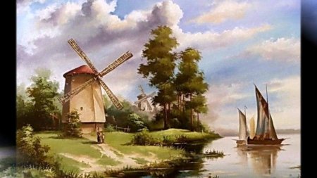 Поленова "водяная мельница"