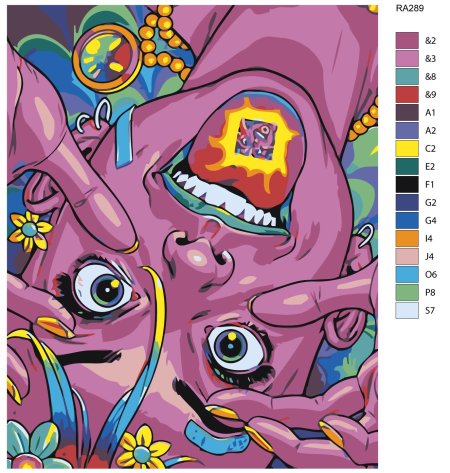 Картина по номерам марихуана