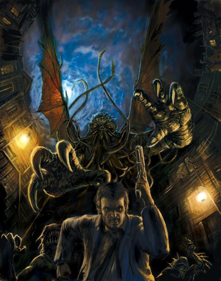 Лавкрафт арт безымянный город