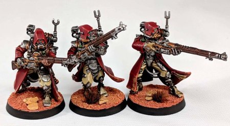 Вархаммер 40000 Адептус Механикус миниатюры Скитарии