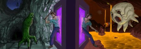 Мобы из МАЙНКРАФТА В реальной жизни