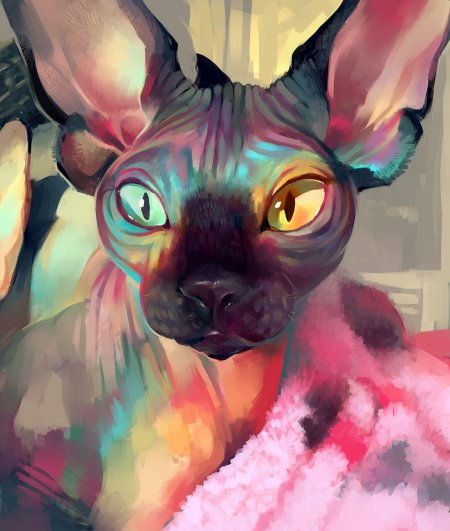 Коты Воители сфинкс