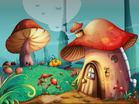 Домик - грибок