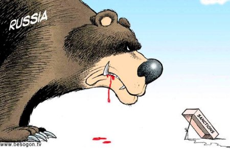 Медведь карикатура