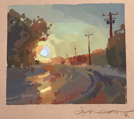 Джереми Форд художник гуашь