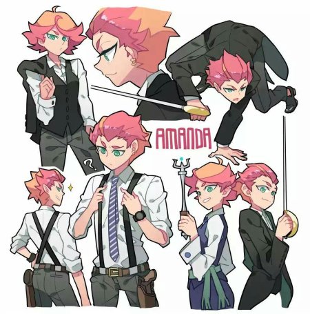 Аманда Академия ведьмочек парень