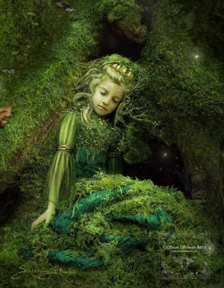 Дриада Лесная нимфа