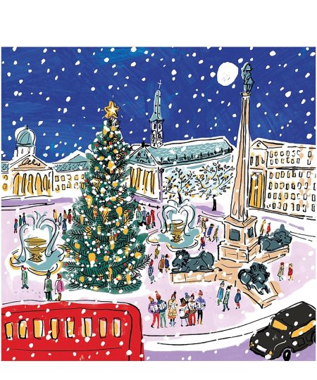 Новогодние открытки Лондон